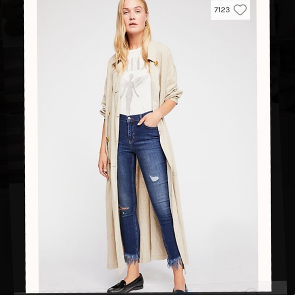 Free People Great Heights frayed skinny jeans - Picture 2 of 8